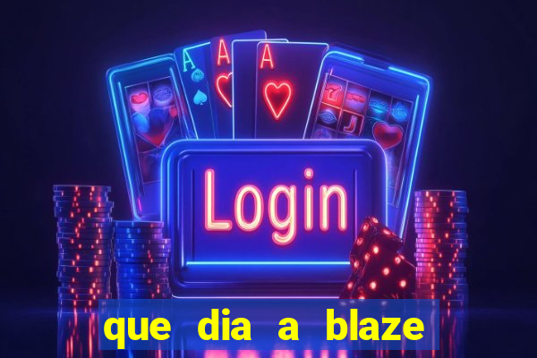 que dia a blaze paga o cashback